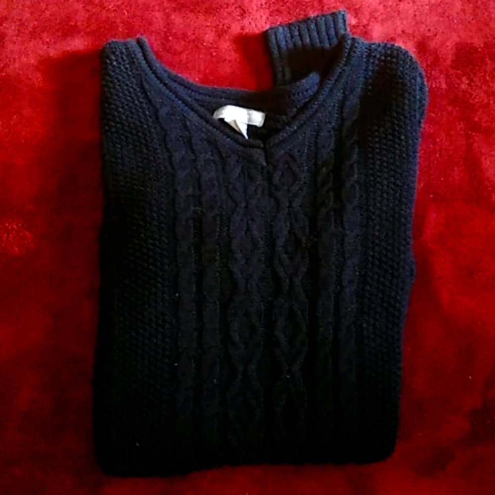Dark blue sweater